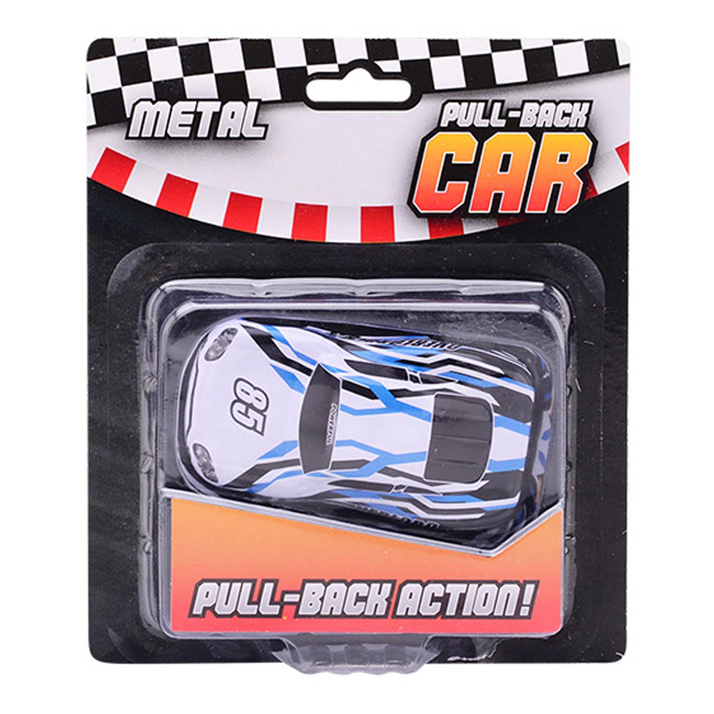 Race Car Metal su Blister Card