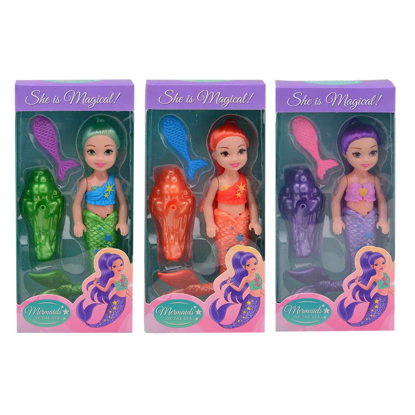 Sirena mini muñeca