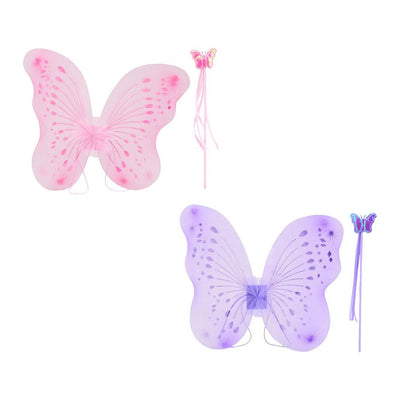 Johntoy butterfly wings with magic wand