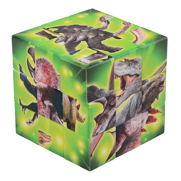 Johntoy Dinosaurus Brain Puzzle Cube