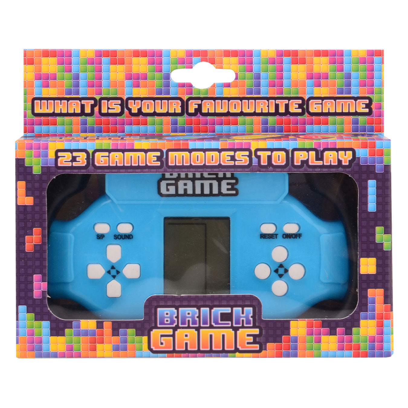 Johntoy Portable Game Console Brick Game