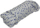 Mack 1013977 - pp braided white blue strand8mm 15m | 5 pieces