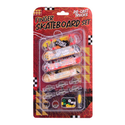 JUNTO JOHNTOY FingerskateBoard Set, 4dlg.
