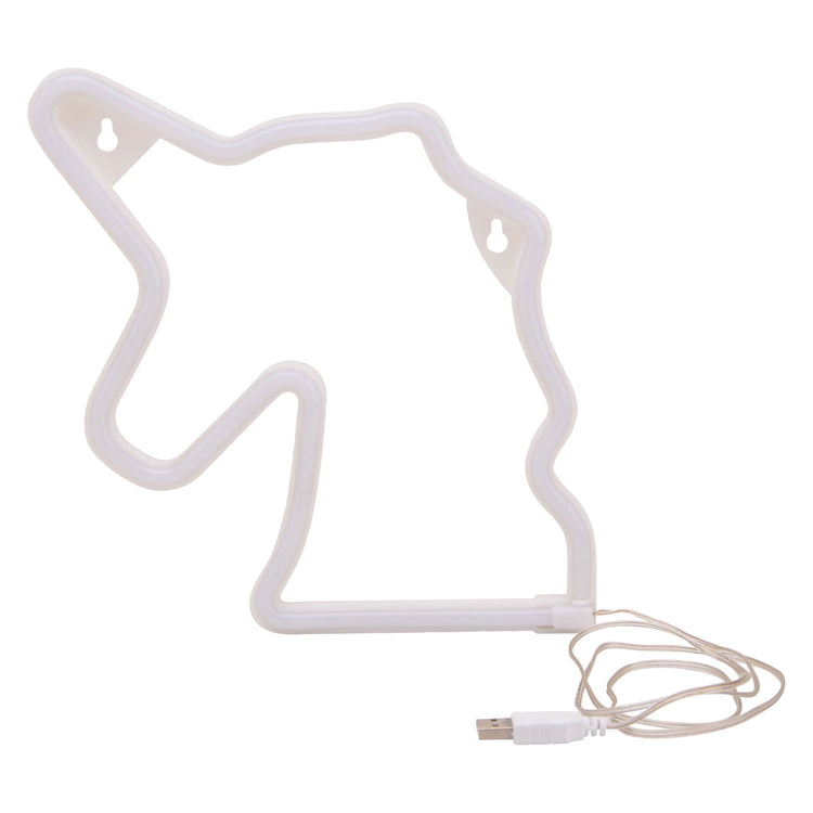 Johntoy Unicorn Rainbow Lampad con USB