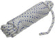 Mack 1013979 - pp braided white blue strand12mm 15m | 5 pieces