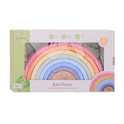Joueco Wooden Rainbow, 8dlg. - afbeelding 2