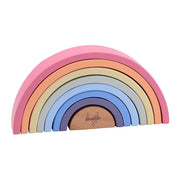 Joueco Wooden Rainbow, 8dlg. - afbeelding 1