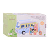 Jouéco joueco houten retro strandbus met accessoires
