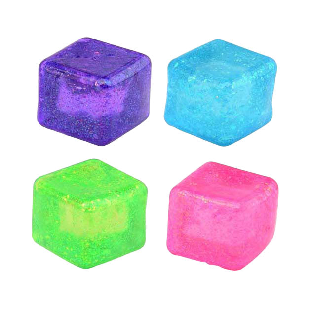 LG-Imports Slow Rise Antistress Cube con brillo