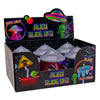 Johntoy ufo slime con luce e bagliore nell'alieno scuro