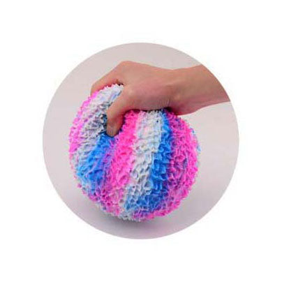Johntoy xxl koraal squeeze bal