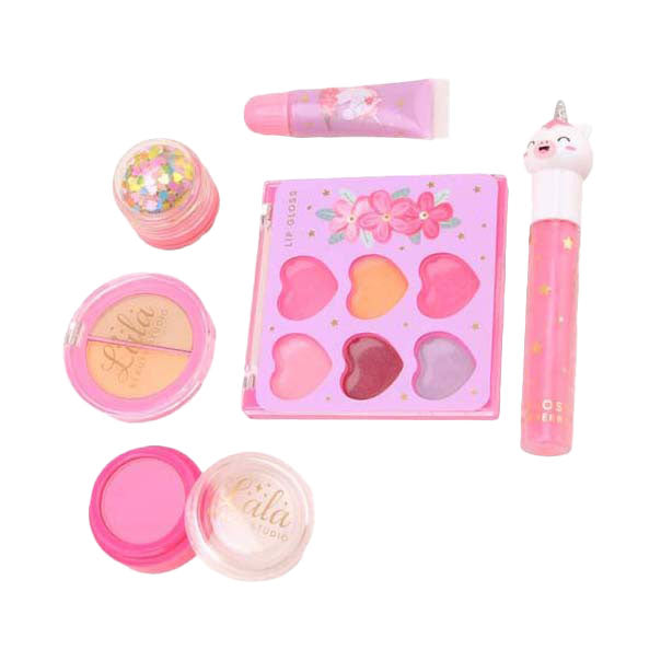 Set trucco Johntoy lala nello zaino unicorno
