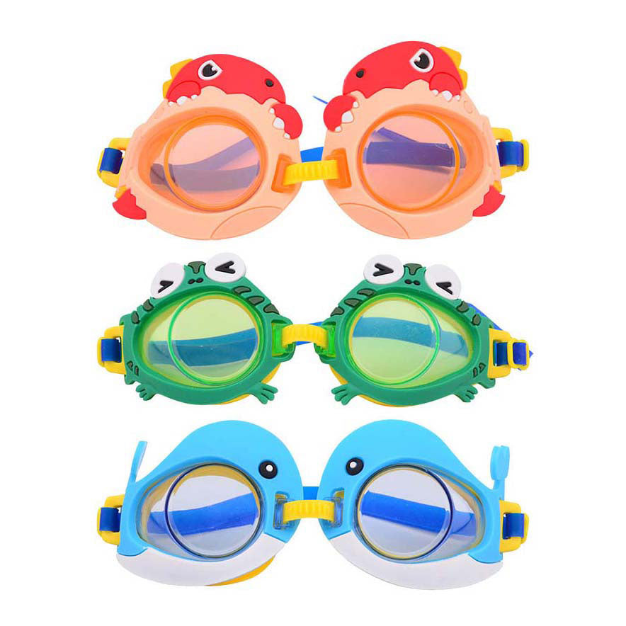 Animal de gafas de natación