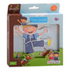 Supporto per puzzle in legno Johntoy jouéco® fien teun