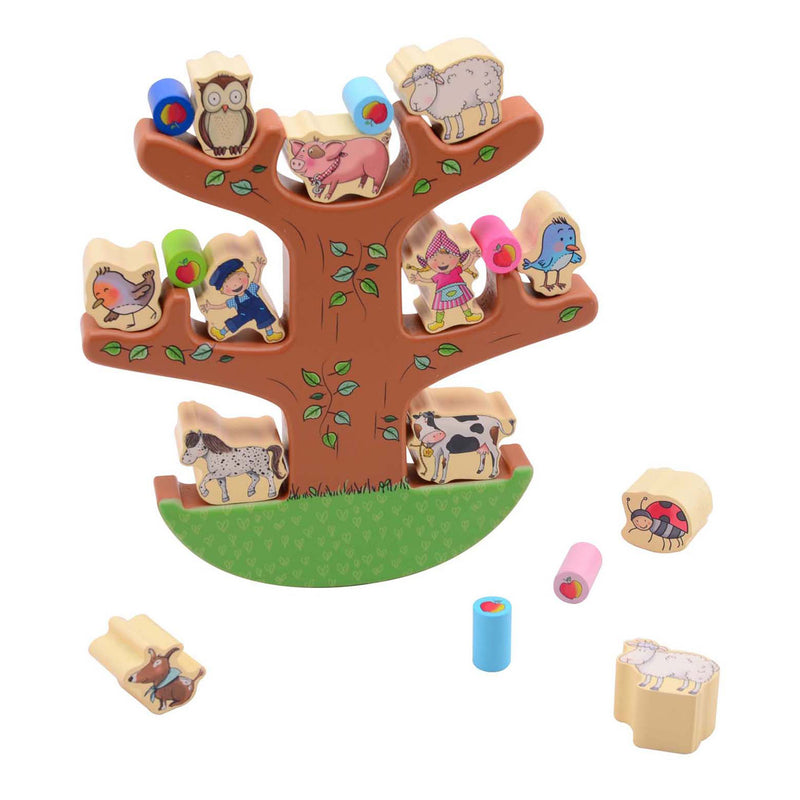 Johntoy jouéco® fien teun legno d'albero in equilibrio