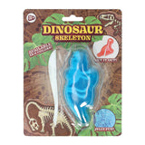 Johntoy cut out dino slijm skelet op kaart 6 assorti - afbeelding 5