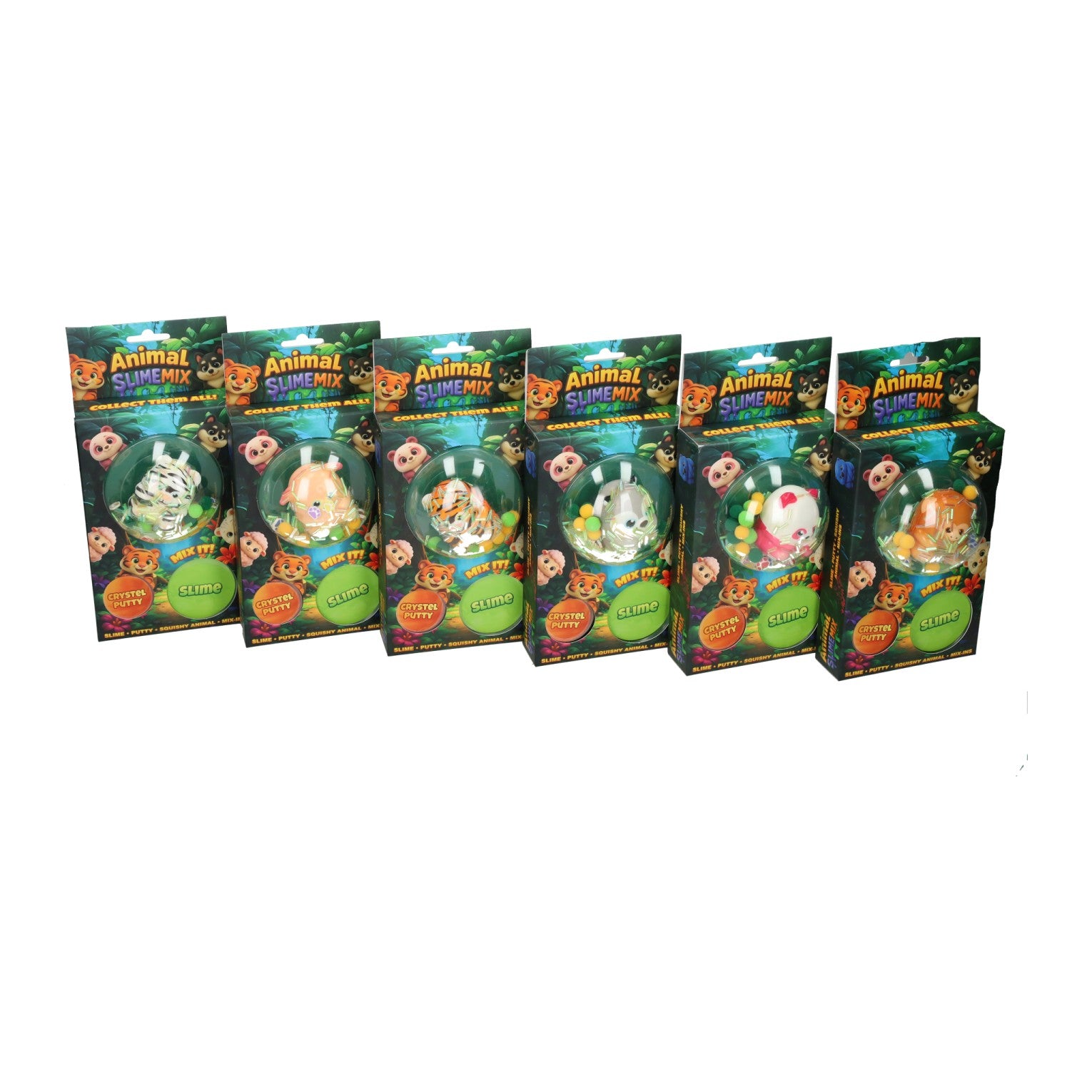 Johntoy jungle multipack - putty, slijm squeez