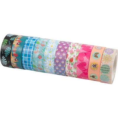 Nastro per mascheratura Creative Company, l: 15 mm, 10x10 m 1 scatola