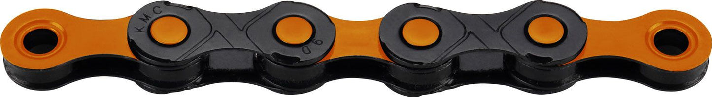 KMC Bicycle Chain DLC 12 126 Schakels - Oranjezwart (272G)
