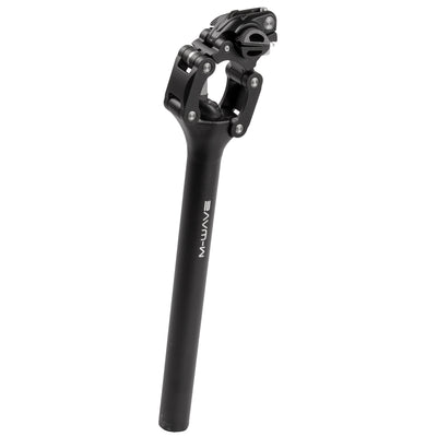 M-Wave Seat Post Fourspring Vario Parallelogramma 350 mm nero