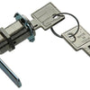 Mack 1014022 - Cerradura para armario con letras niquelada 30 mm | 5 piezas