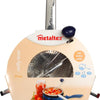 Metaltex milly groentenmolen roerzeef rvs met 3 inzetten 24cm