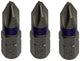 Mack 1018290 - punta destornillador ph2 l25mm 3uds | 5 piezas