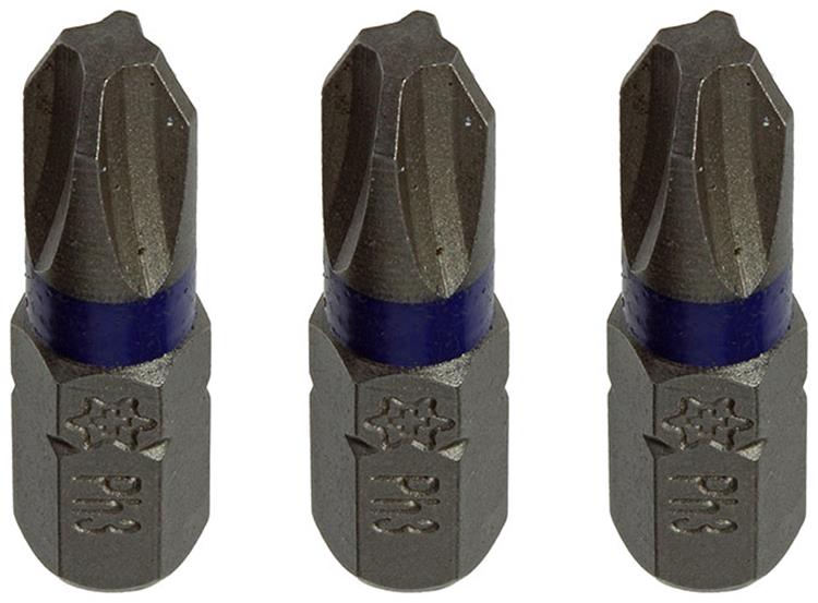 Mack 1018291 - punta de destornillador ph3 l25mm 3uds | 5 piezas