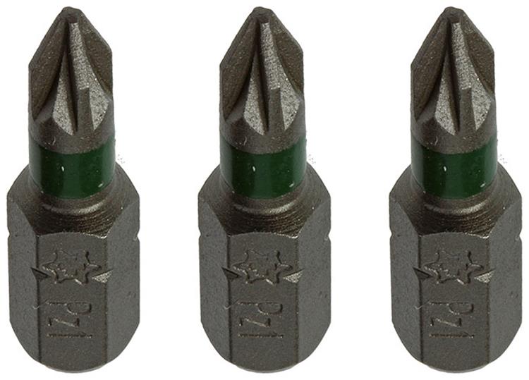 Mack 1018295 - punta de tornillo pz1 l25mm 3uds | 5 piezas