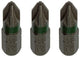 Mack 1018296 - punta de tornillo pz2 l25mm 3uds | 5 piezas