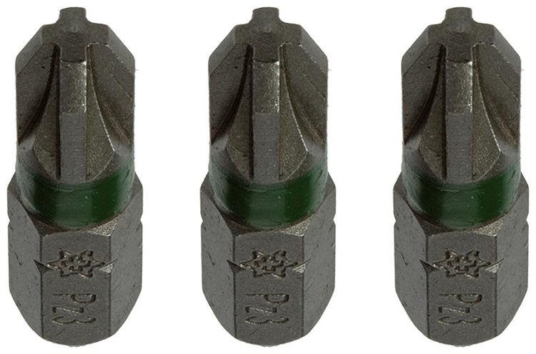 Mack 1018297 - punta de tornillo pz3 l25mm 3uds | 5 piezas