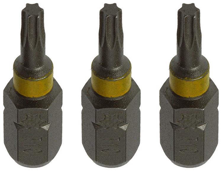 Mack 1018301 - punta de tornillo t10 l25mm 3uds | 5 piezas