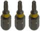 Mack 1018301 - punta de tornillo t10 l25mm 3uds | 5 piezas