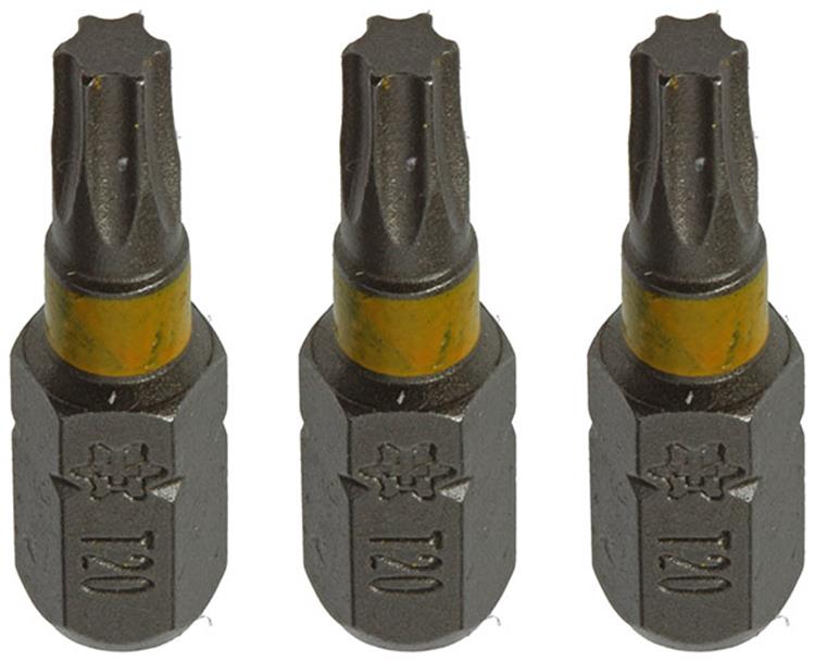 Mack 1018303 - punta de tornillo t20 l25mm 3uds | 5 piezas