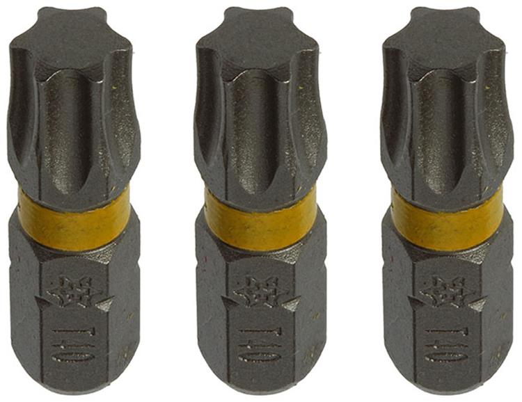 Mack 1018305 - punta de tornillo t40 l25mm 3uds | 5 piezas