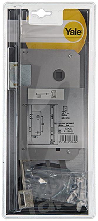 Yale 1019020 - 1 dubbel insteekslot links a1126 55mm | 3 stuks