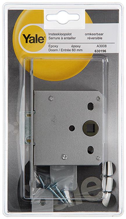 Yale 1019068 - 1 cerradura de embutir epoxi l r a3008 60mm | 1 pieza