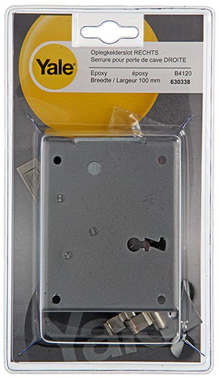 Yale 1019117 - 1 base cerradura bodega derecha b4120 100mm | 1 pieza