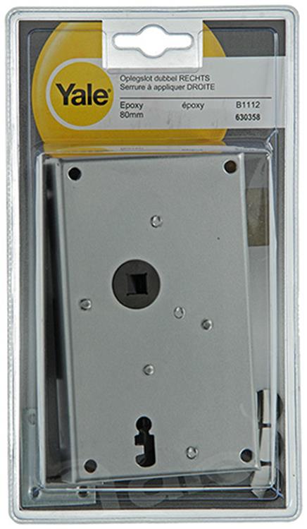 Yale 1019127 - cerradura de llanta epoxi doble r b1112-00 80 mm | 1 pieza