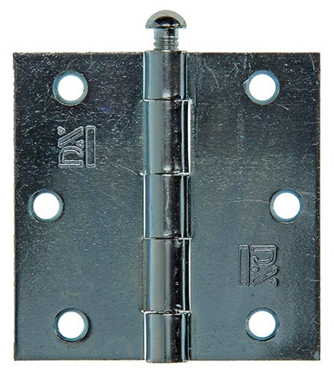 Yale 1019130 - 3 bisagras pesadas pasador suelto galvanizado 3x3 pulgadas | 5 piezas
