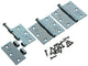Yale 1019130 - 3 bisagras pesadas pasador suelto galvanizado 3x3 pulgadas | 5 piezas