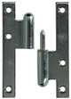 Yale 1019136 - 3 bisagras acero galvanizado derecha 110x60mm | 2 piezas