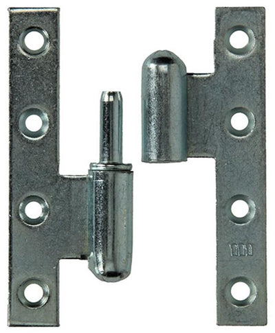 Yale 1019142 - 3 zware paumel.verz.rechte hoek links 110x70mm | 5 stuks