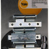Yale 1019142 - 3 bisagras pesadas con bisagras, esquina derecha izquierda 110x70mm | 2 piezas