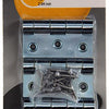 Yale 1019158 - 3 briquetas de hierro 1 hoja plisada 2 3 4 pulgadas | 2 piezas