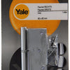 Yale 1019167 - 1 bisagra de acero inoxidable derecha con ángulo recto 80 x 82 | 2 piezas