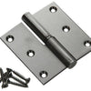 Yale 1019168 - 1 bisagra acero inoxidable izquierda con ángulo recto 80 x 82 | 2 piezas