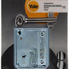 Yale 1019172 - 1 cerradura de bodega de superficie chapada r 70mm | 3 piezas