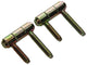 Mack 1019175 - 2 cerniere per porta bicromate 16x56mm | 5 pezzi