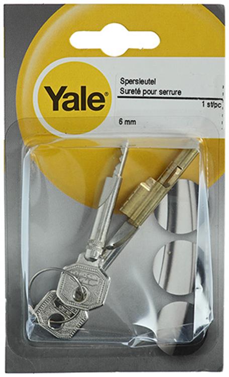 Yale 1019182 - 1 llave 6mm 1020e 6 2 | 2 piezas